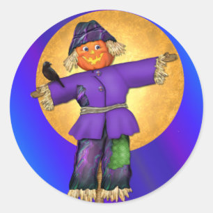 Halloween Scarecrow Sticker