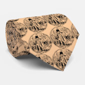 Halloween Scarecrow Stropdas (Opgerold)