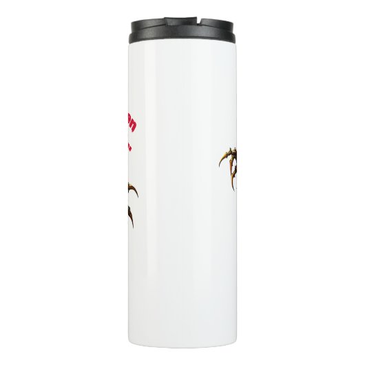 Halloween scarecrow  thermosbeker (Achterkant)