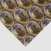 Halloween Scarecrow tissuepapier (Detail)