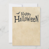 Halloween Scarecrow Wenskaart (Achterkant)