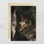 Halloween Scarecrow Wenskaart (Voorkant / Achterkant)