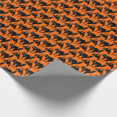 Halloween Scaredy Cat Cadeaupapier (Hoek)