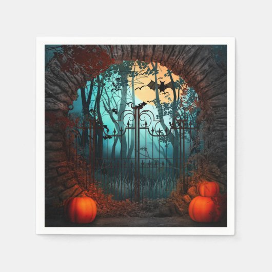 Halloween Scary (2) Servet (Voorkant)