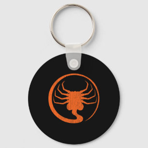 Halloween Scary Alien Facehugger Horror Pompoen La Sleutelhanger