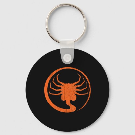 Halloween Scary Alien Facehugger Horror Pompoen La Sleutelhanger (Voorkant)