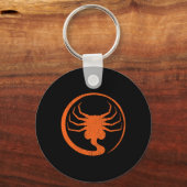 Halloween Scary Alien Facehugger Horror Pompoen La Sleutelhanger (Voorkant)
