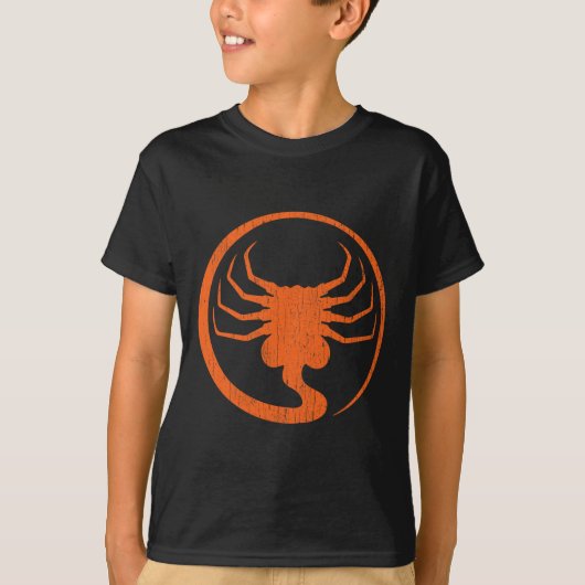 Halloween Scary Alien Facehugger Horror Pompoen La T-shirt (Voorkant)