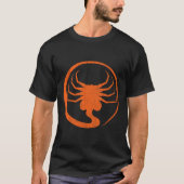 Halloween Scary Alien Facehugger Horror Pompoen La T-shirt (Voorkant)