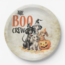 Halloween Scary Boo Dogs Crew Sinaasappel Pompoen