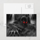 Halloween Scary Briefkaart (Voorkant / Achterkant)