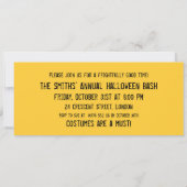 Halloween Scary Cat's Eyes Kaart (Achterkant)