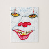 Halloween Scary Clown2 Legpuzzel (Verticaal)