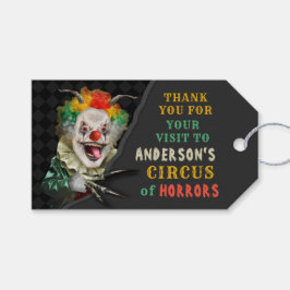 Halloween Scary Clown Adult Creepy Circus Party Cadeaulabel