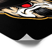 Halloween Scary Clown Cholo Gangster Poster (Hoek)