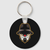 Halloween Scary Clown Cholo Gangster Sleutelhanger (Voorkant)