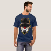 Halloween Scary Clown Cholo Gangster T-shirt (Voorkant volledig)
