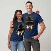 Halloween Scary Clown Cholo Gangster T-shirt (Unisex)