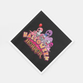 Halloween Scary Clowns Horror Napkins Servet (Hoek)