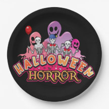 Halloween Scary Clowns Horror Paper-Borden