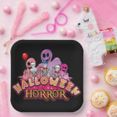 Halloween Scary Clowns Horror Papieren Bordje (Feest)
