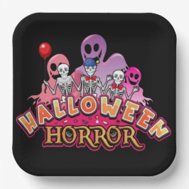 Halloween Scary Clowns Horror Papieren Bordje