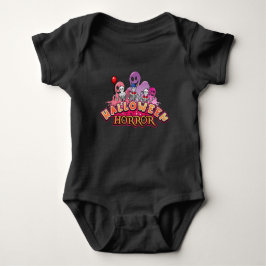 Halloween Scary Clowns Horror Romper