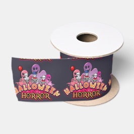 Halloween Scary Clowns Horror Satijnen Lint