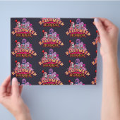 Halloween Scary Clowns Horror Scrapbook Flyer (Hand)