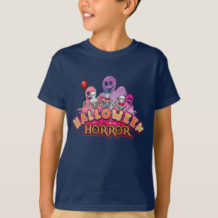 Halloween Scary Clowns Horror T-Shirt