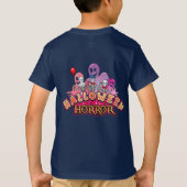 Halloween Scary Clowns Horror T-Shirt (Achterkant)