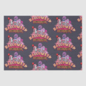 Halloween Scary Clowns Horror Tissuepapier (Voorkant)