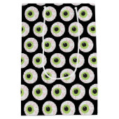 Halloween Scary Eyeball Medium Cadeauzakje (Achterkant)