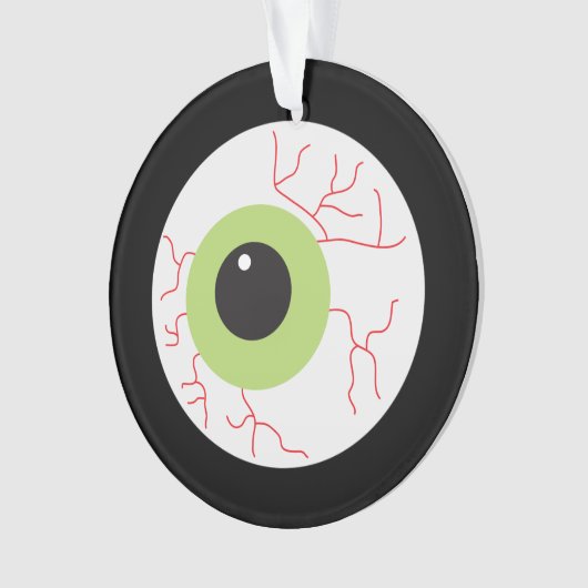 Halloween Scary Eyeball Ornament (voorkant)