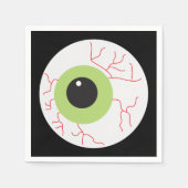 Halloween Scary Eyeball Servet (Voorkant)