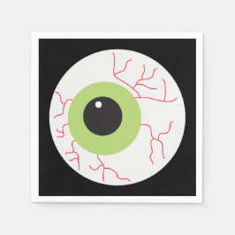 Halloween Scary Eyeball Servet