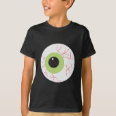 Halloween Scary Eyeball T-shirt (Voorkant)