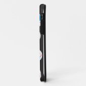 Halloween Scary Eyes Hoesje-Mate Hoesje (Achterkant/links)