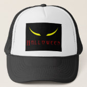 Halloween Scary Eyes Trucker Pet (Voorkant)