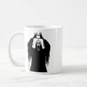 Halloween Scary Face Horror Poster Koffiemok (Links)