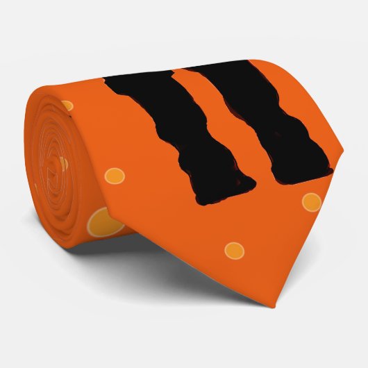 Halloween Scary Frankenstein Raven Stropdas (Opgerold)