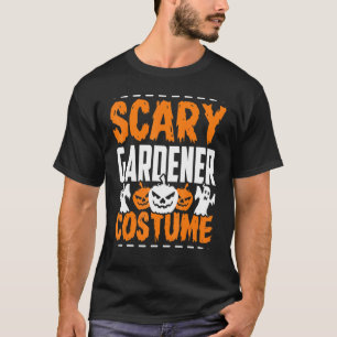 Halloween Scary Gardener Costume T-shirt