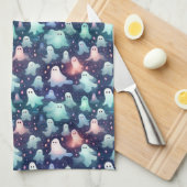 Halloween Scary Ghost en Goblins Theedoek (Quarter Fold)