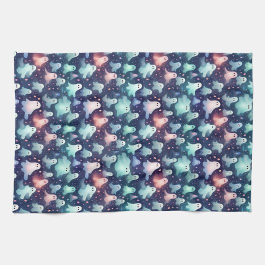 Halloween Scary Ghost en Goblins Theedoek (Horizontaal)