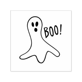 Halloween Scary Ghost Self Inking Rubber Stamp Zelfinktende Stempel