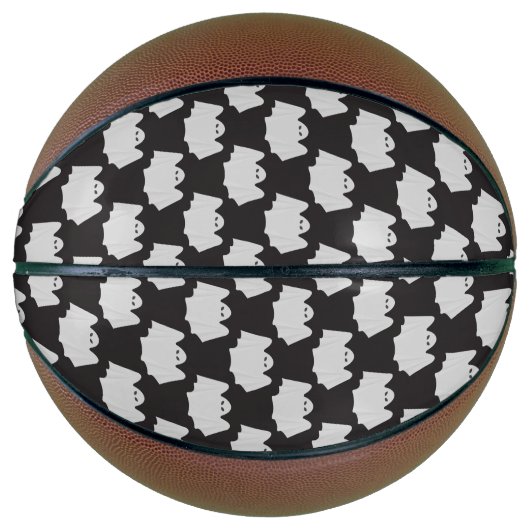 Halloween, Scary Ghost, Trick Or Treat, Boo Basketbal (Voorkant)