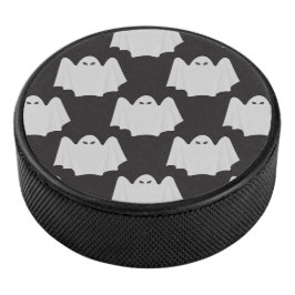Halloween, Scary Ghost, Trick Or Treat, Boo Hockey Puck