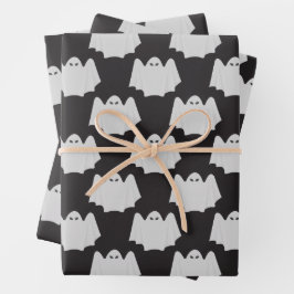 Halloween, Scary Ghost, Trick Or Treat, Boo Inpakpapier Vel