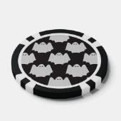 Halloween, Scary Ghost, Trick Or Treat, Boo Poker Chips (Enkel)