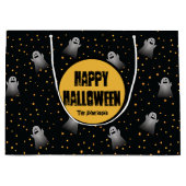 Halloween Scary Ghosts Sterrennacht Trick or treat Groot Cadeauzakje (Voorkant)